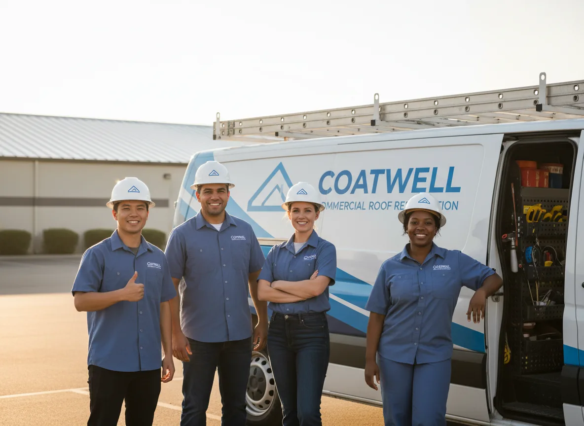 Commercial roof coating company in Yale, OK